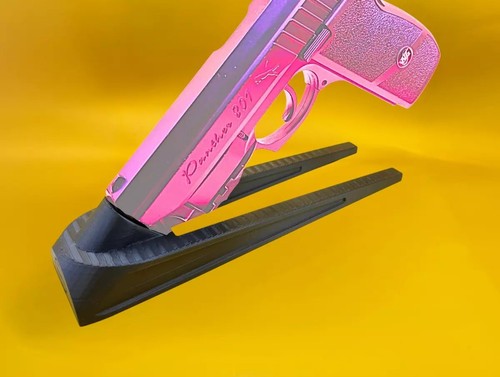Air pistol display - stand,