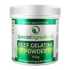Beef Gelatine Powder 240 Bloom Unflavoured Stabiliser Gelling Aerating Agent