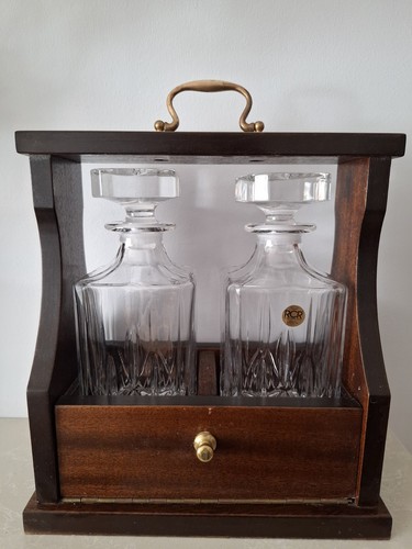 Pair vintage style crystal - pair,