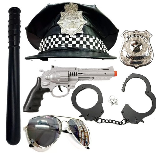 Police fancy dress hat cops - fancy,