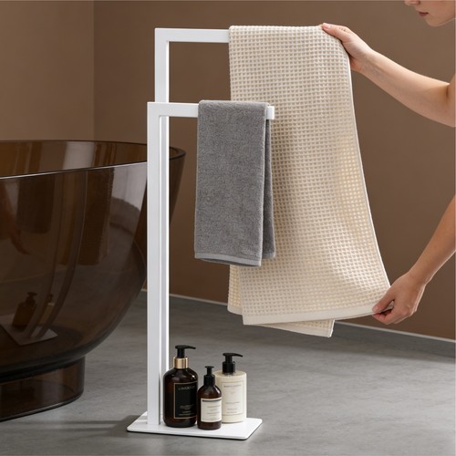 Tier bathroom rack free - 2-tier,