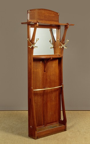 Art nouveau hallstand - nouveau, c.1920