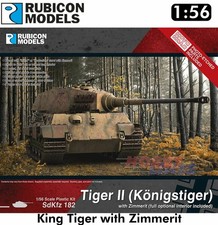 King Tiger with Zimmerit Tank