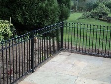 Galvanised Railings, custom made