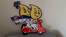 Esso scooter 12.5" x 14" metal