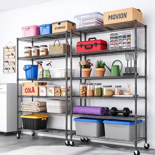 Wire shelving unit - wire,