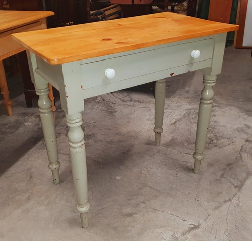 Antique victorian painted pine - victorian,