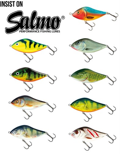 Salmo slider sinking jerkbait - salmo,