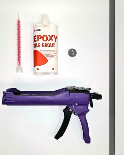 Epoxy tile grout gun - +, kit