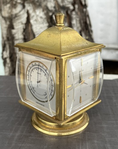 Angelus swiss table clock - clock, 8