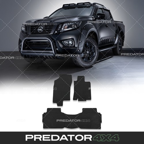 Black rubber car - black, full