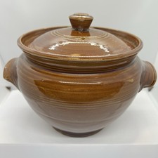 Vintage Stoneware Crock Pot