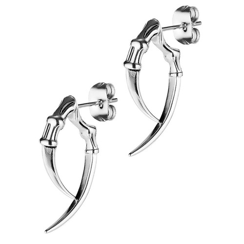Pair stainless steel ear - stainless,