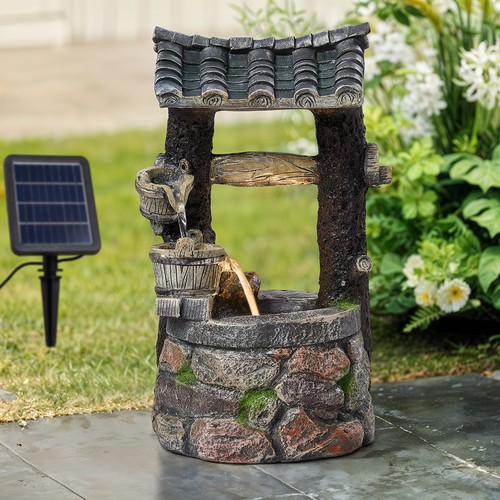 Solar powered garden - solar, wishing