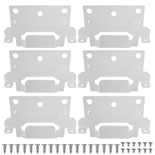 Bed frame mounting brackets - 6x,