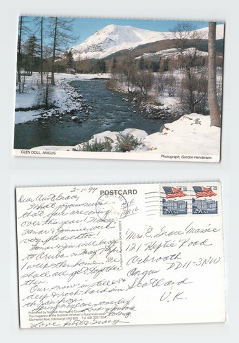 Vintage postcard glen doll - glen,
