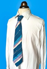 VINTAGE PAUL SALGO BOND ST BRITISH AIRWAYS CONCORDE PURE SILK TIE ON BOARD ITEM