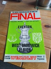 1968 FA Cup Final programme