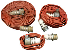 Fire Hose Angus Duraline 51mm Layflat Pump Discharge Brass Fitments 2,6 & 12 MTR