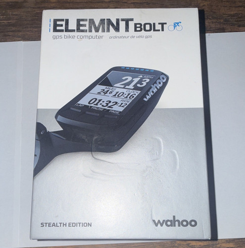 Wahoo elemnt bolt - bolt, gps