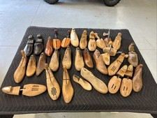 Large Lot Of Antique Wooden Shoe Lasts