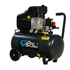 50 Litre Air Compressor Portable With Hose Reel 1.5kW 2HP 6.5 CFM 8 Bar