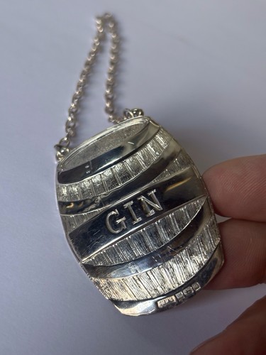 Sterling silver barrel shaped - silver,