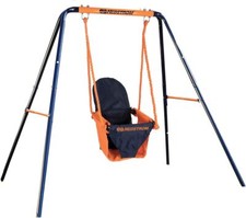 Hedstrom Toddler Swing Age 1-4yrs Folding Steel Frame Outdoor Garden Swing Set