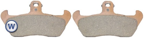 Brake disc pads - pads, rear