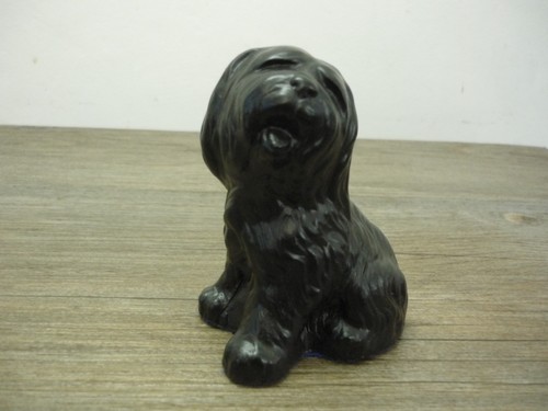 Vintage old english sheepdog - vintage,