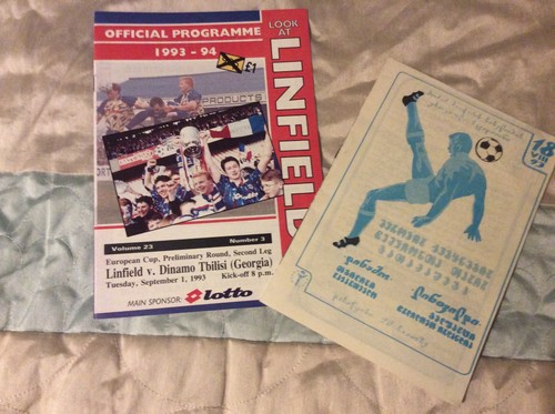 1993 european cup linfield - european,