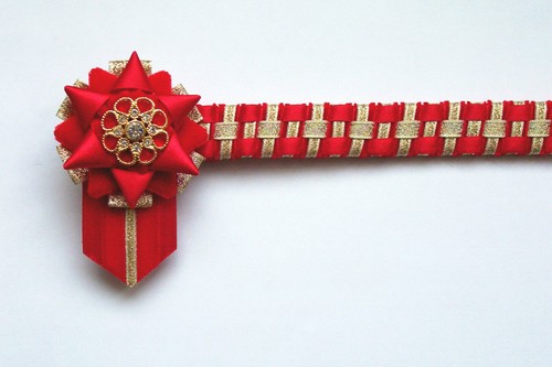 Red and gold - red,