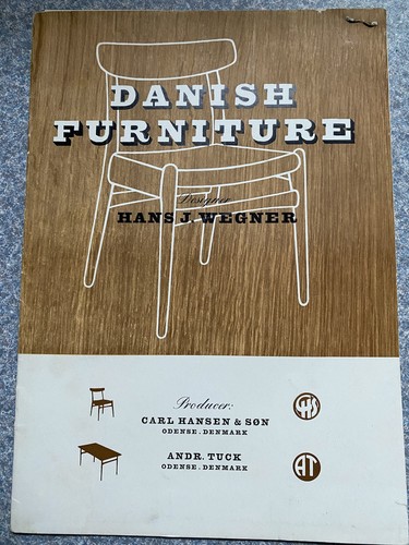 Mcm vtg 1956 hans wegner - hans,