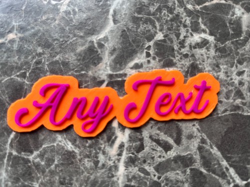 Custom name word text - name, bedroom