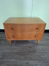 Mid Century Teak Drawers On Wooden Legs