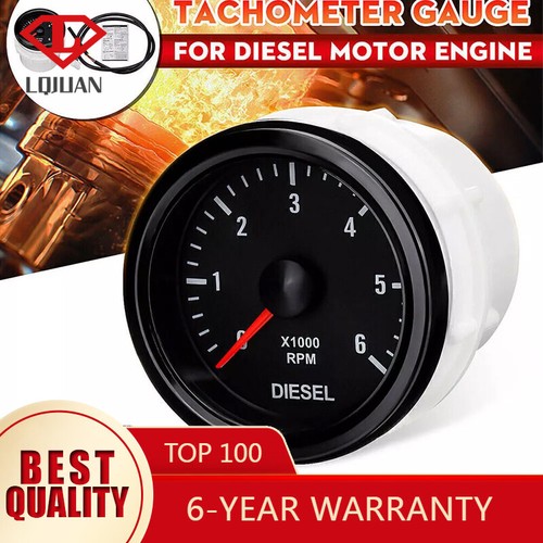 Tachometer gauge kit - tachometer, 52mm