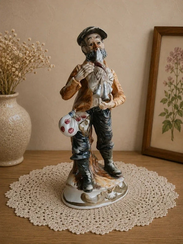 Vintage capodimonte porcelain - vintage,