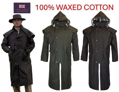 Waxed cape stockman jacket - waxed,
