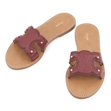 CELINE Triomphe Mule Sandals