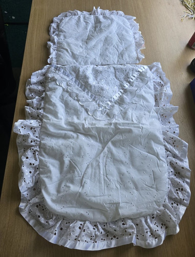 Vintage pram bedding - vintage, set