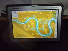 10.1  PANASONIC TOUGHBOOK FZ-A3 ANDROID CHARTPLOTTER,2025 UK CHRTS,FULL KIT,IP65