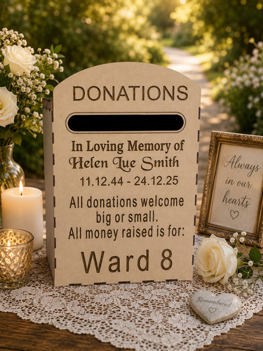 Large post box personalised - large,