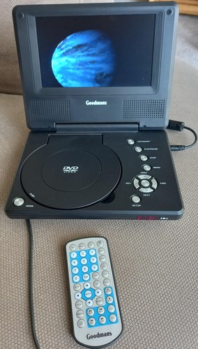 Goodmans portable dvd - 7",