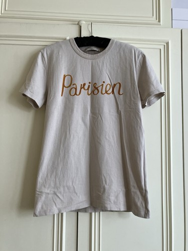 Maison kitsune shirt beige - t-shirt,