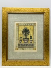 Cedar Creek Collection Framed J Wiens Roman Topiary Potted Plant Print