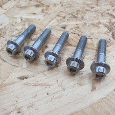 BBS Stamped M7 x 32mm 5pc Stainless Steel Split Rim Bolt for BBS RS RM LM O.Z 