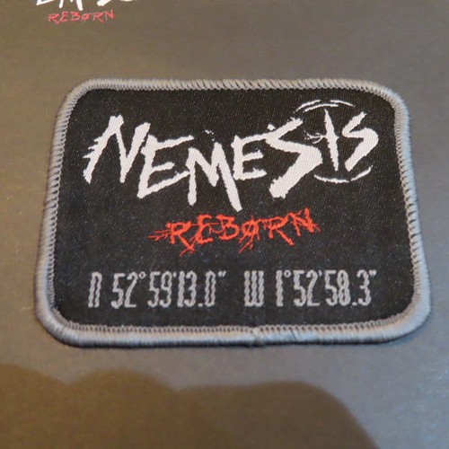 Alton towers embroidered patch - alton,