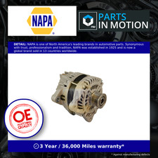 Alternator fits VAUXHALL VIVARO X82 1.6D 2014 on NAPA 1202451 4423924 4407988