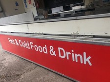 4x Hot & Cold Food & Drink, Burger Van Stickers, Catering Trailer Cafe Catering