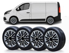 16" wheel trims to fit Renault Trafic  (NOT MASTER)+ centre caps